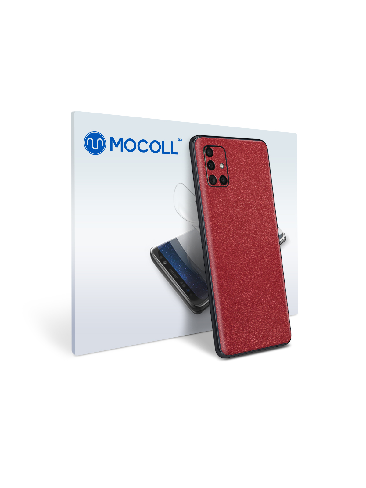 

Пленка защитная MOCOLL для задней панели Samsung Galaxy M01 Карбон Прозрачный
