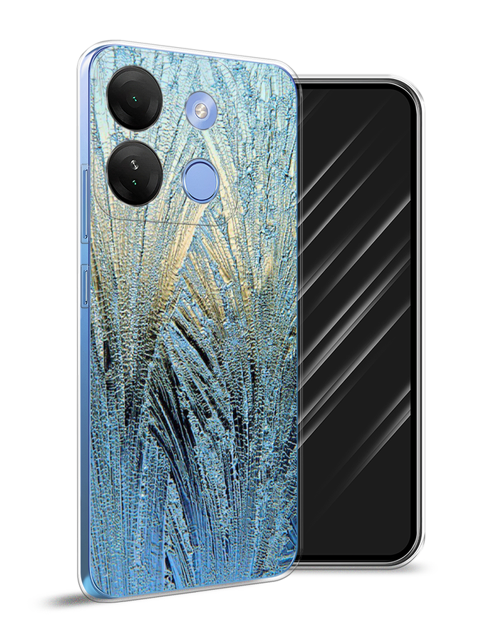 

Чехол Awog на Infinix Smart 7 HD "Лёд", Голубой, 3103850-4