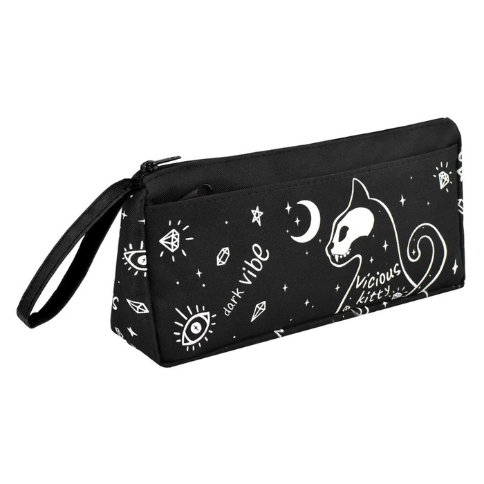 

Пенал Феникс+ Астрокот 1 отделение, 90 х 200 х 50 мм, объёмный чёрный, Разноцветный