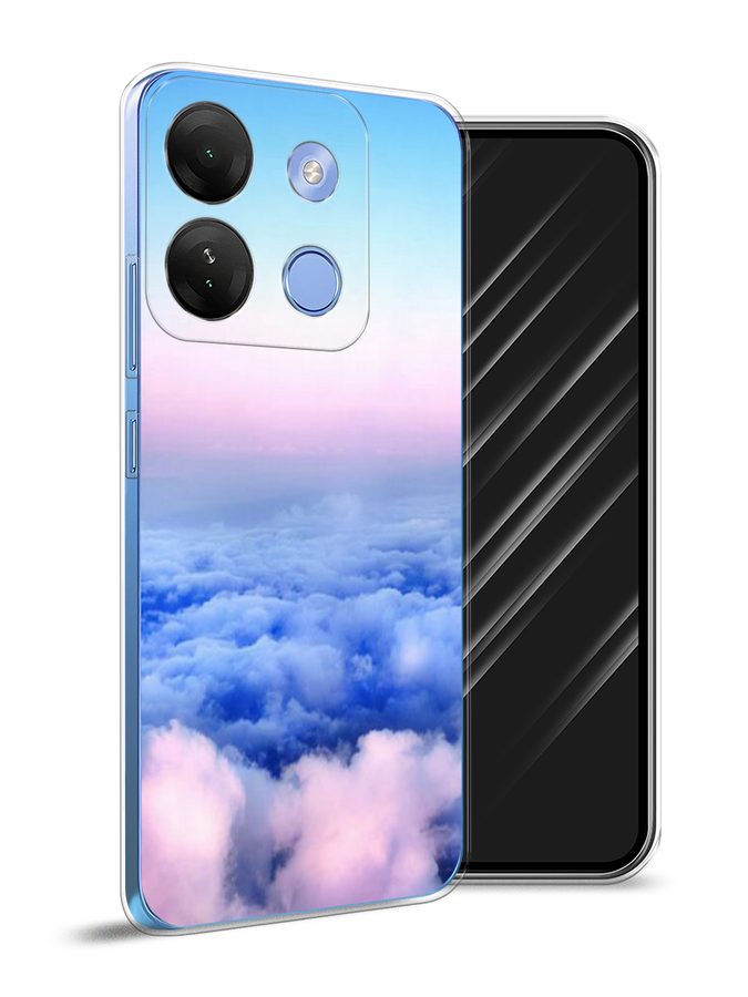 

Чехол Awog на Infinix Smart 7 HD "Облака", Голубой;розовый;бирюзовый, 3103850-4