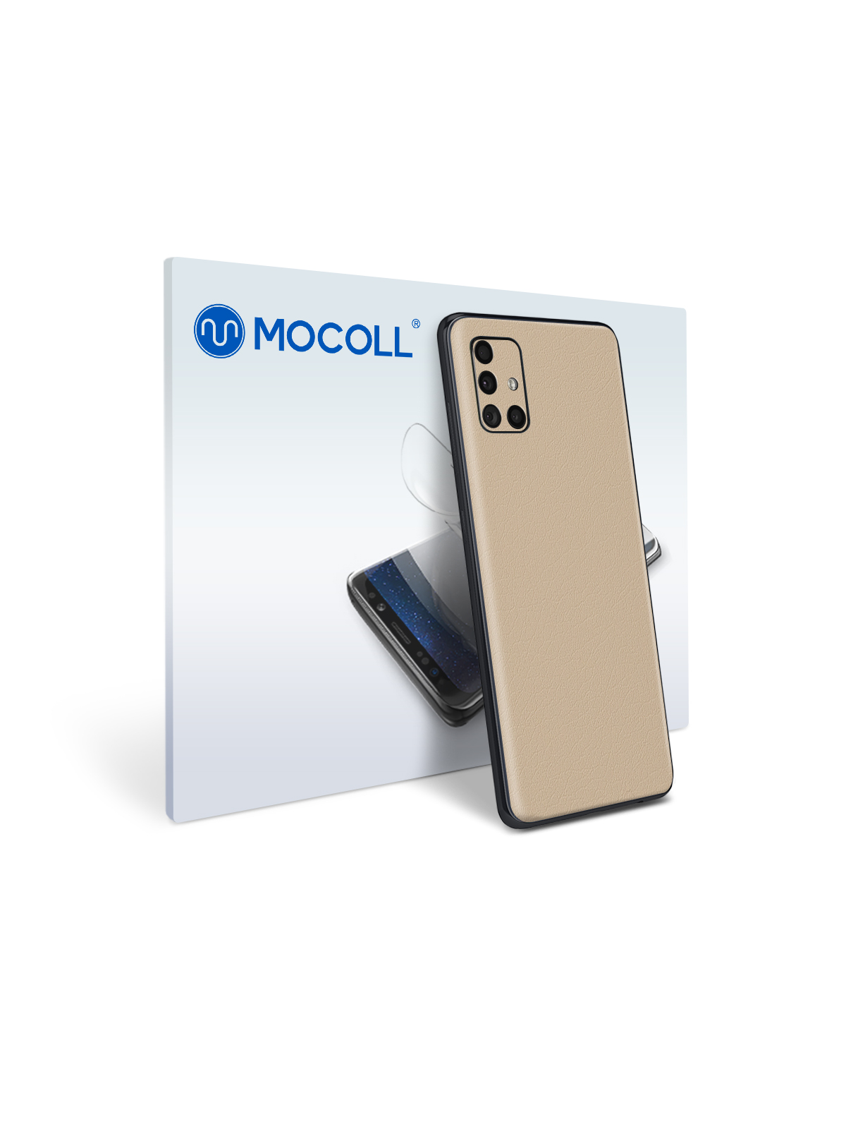 

Пленка защитная MOCOLL для задней панели Samsung Galaxy A22 Кожа Черная
