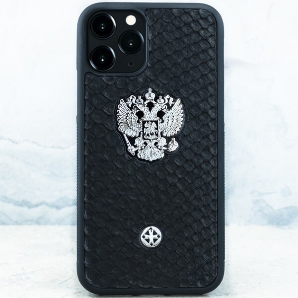 

Чехол Euphoria HM Герб РФ Noble Python Black для Apple iPhone 14, Черный, Герб РФ Noble Python Black