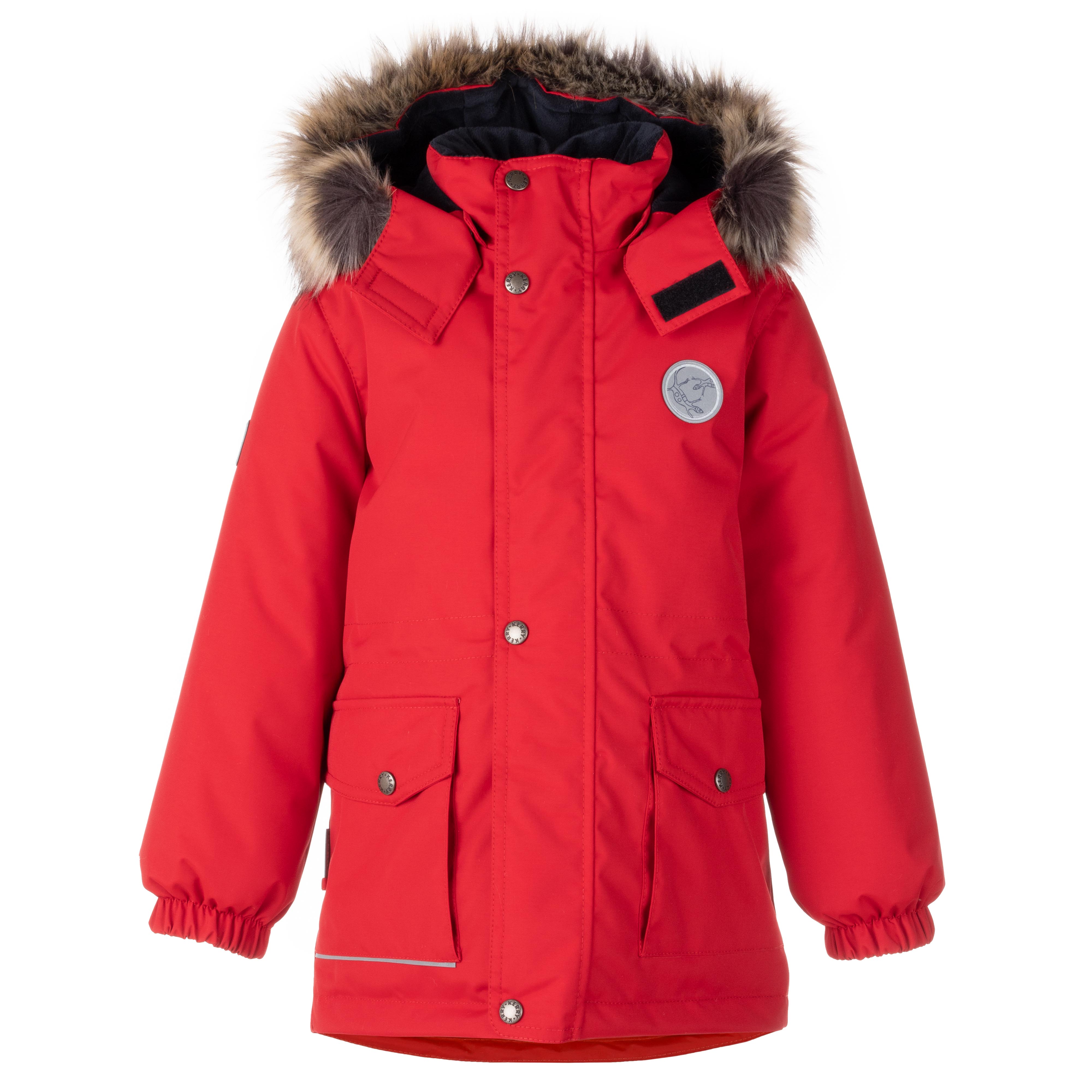 Куртка детская KERRY K23439, бордовый, красный, 122