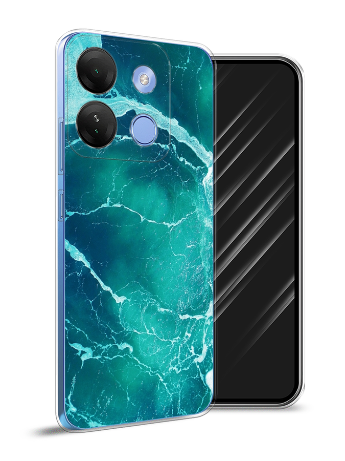 

Чехол Awog на Infinix Smart 7 HD "Изумрудный океан", Бирюзовый;синий, 3103850-4