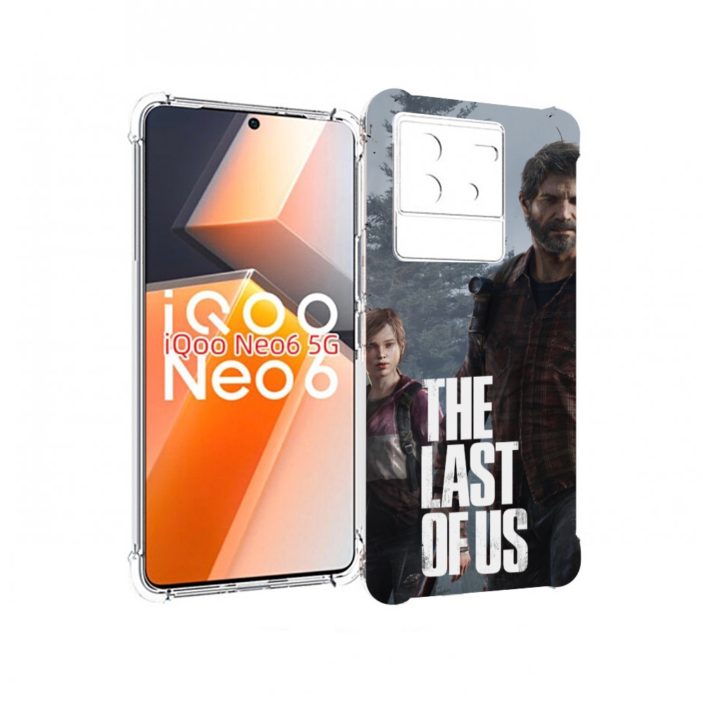 

Чехол MyPads Одни из нас Джоэл и Элли для Vivo iQoo Neo 6 5G, Прозрачный, Tocco