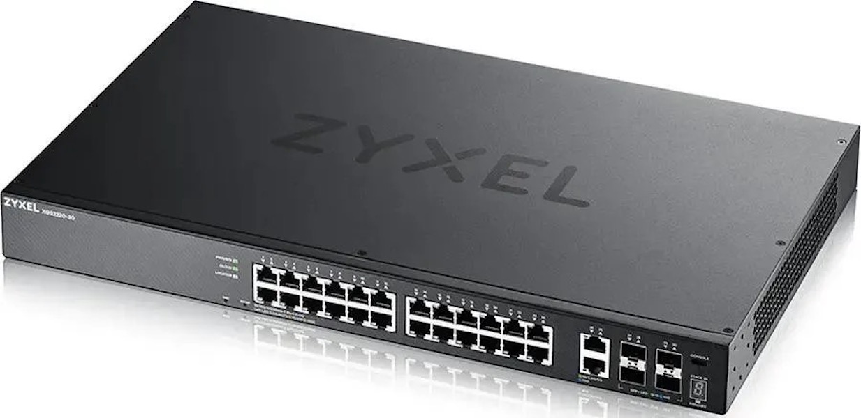 

Коммутатор ZYXEL XGS2220-30F-EU0101F, управляемый