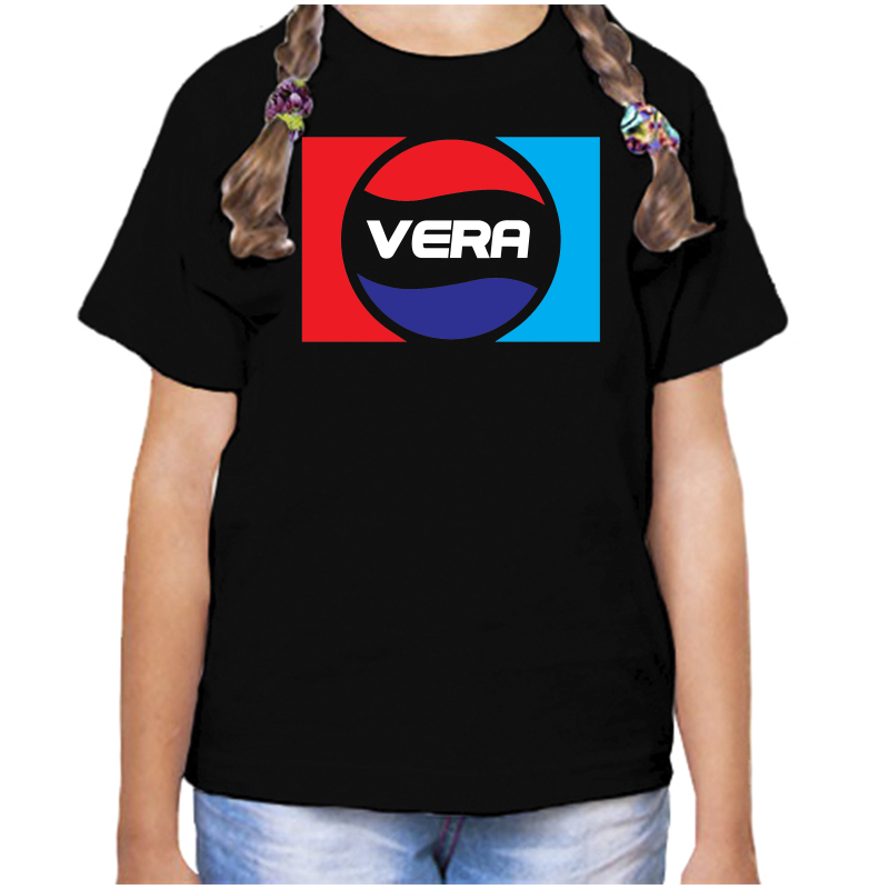 

Футболка девочке черная 30 р-р вера 3, Черный, fdd_vera_2_