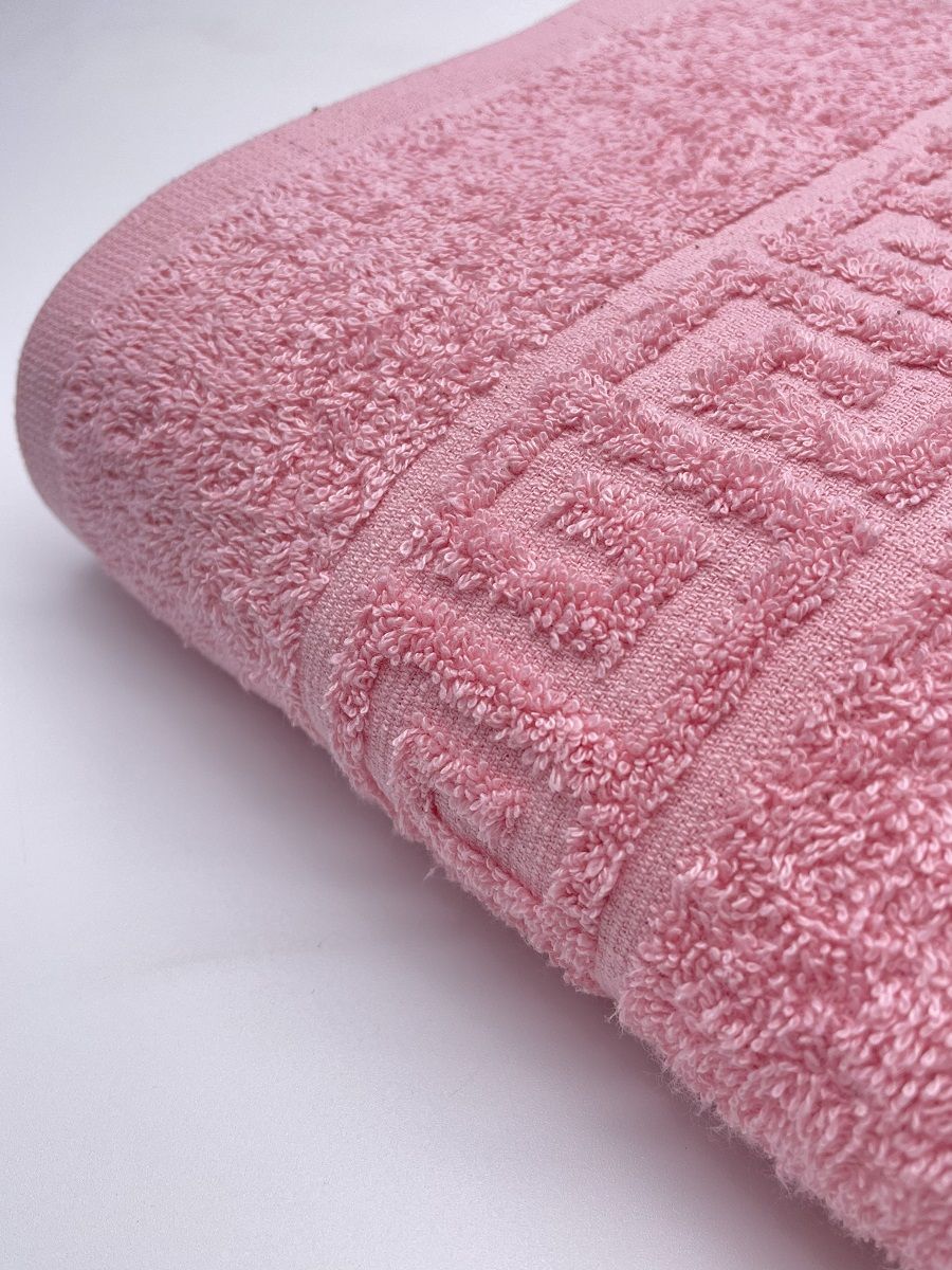 

Полотенце банное TM TEXTILE 70х140 розовый 12, 1шт.,плотность 430, Л1012_РОЗОВЫЙ