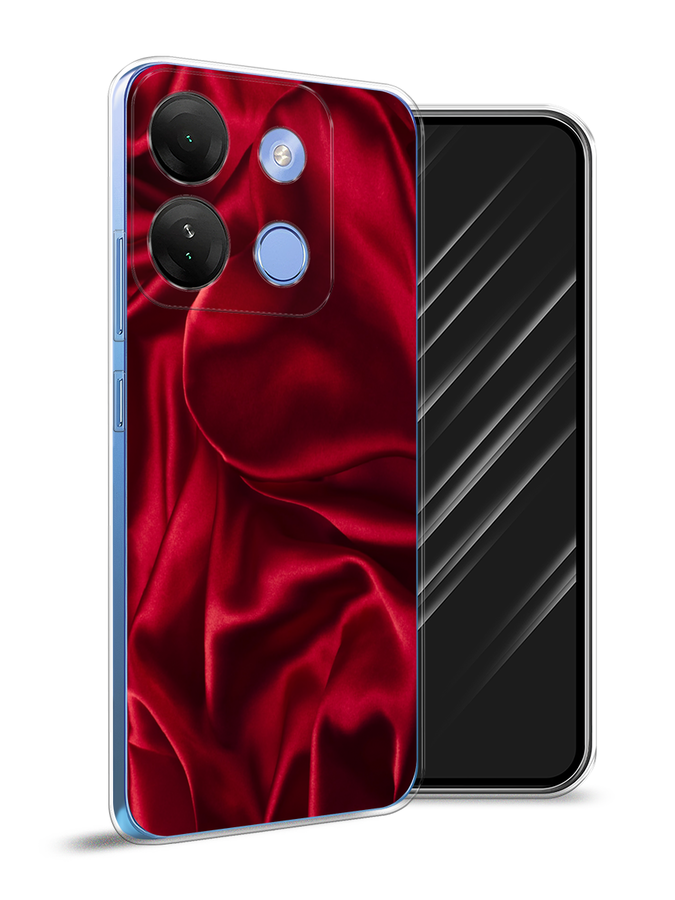 

Чехол Awog на Infinix Smart 7 HD "Текстура красный шелк", 3103850-3