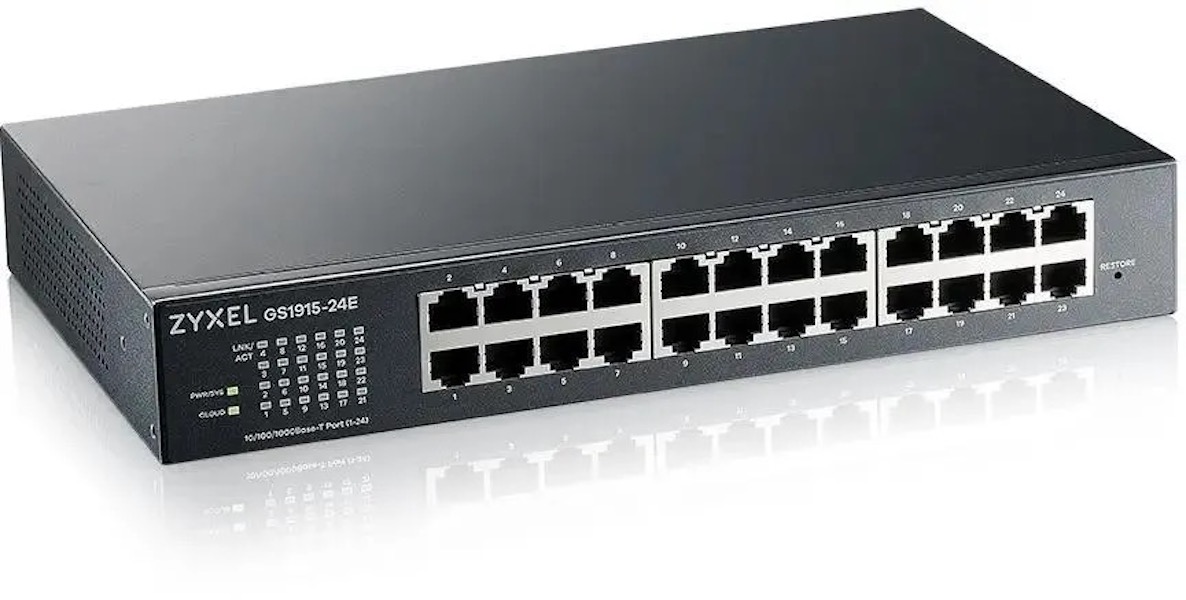 

Коммутатор ZYXEL GS1915-24E-EU0101F, управляемый