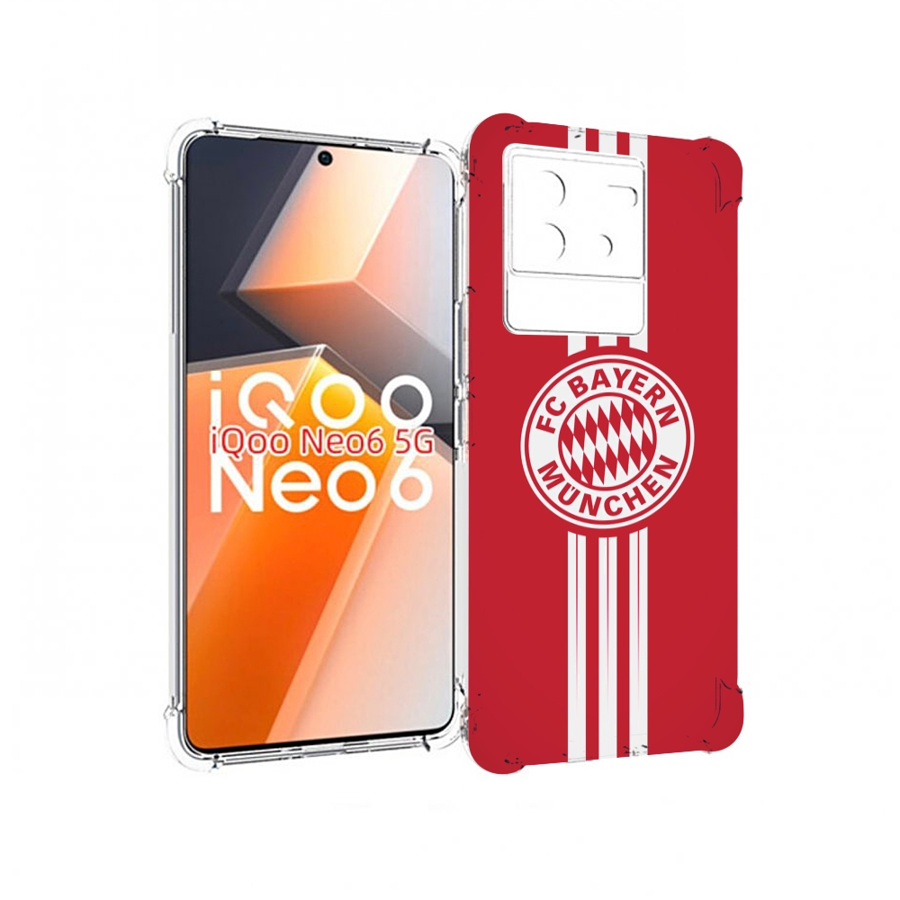 

Чехол MyPads Мюнхен для Vivo iQoo Neo 6 5G, Прозрачный, Tocco