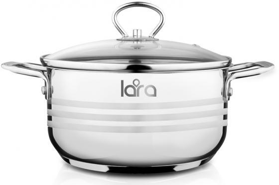 

Кастрюля Lara LR02-02 2л серебристый, STANDART 2,0л 18x9см (LR02-02)