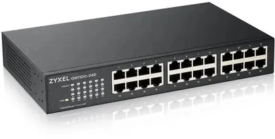 

Коммутатор ZYXEL GS1100-24E-EU0103F, неуправляемый