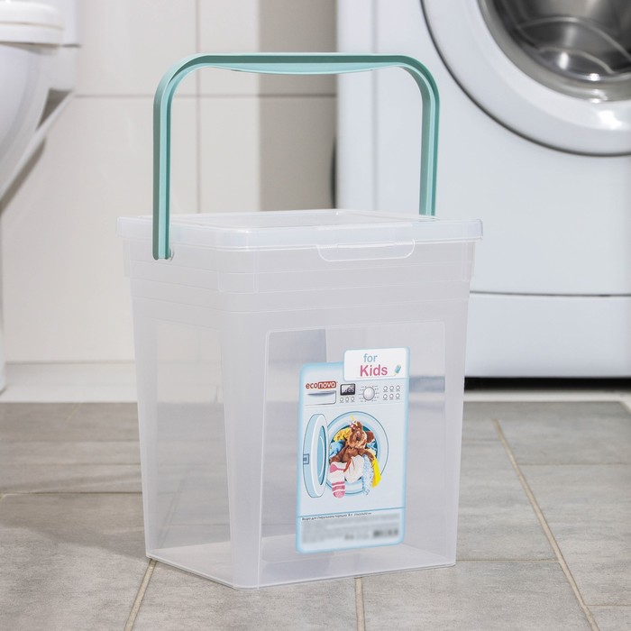 

Контейнер для стирального порошка For kids, 8 л, с декором