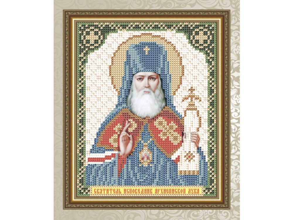 

Рисунок на ткани «Св. Исповедник Архиепископ Лука»