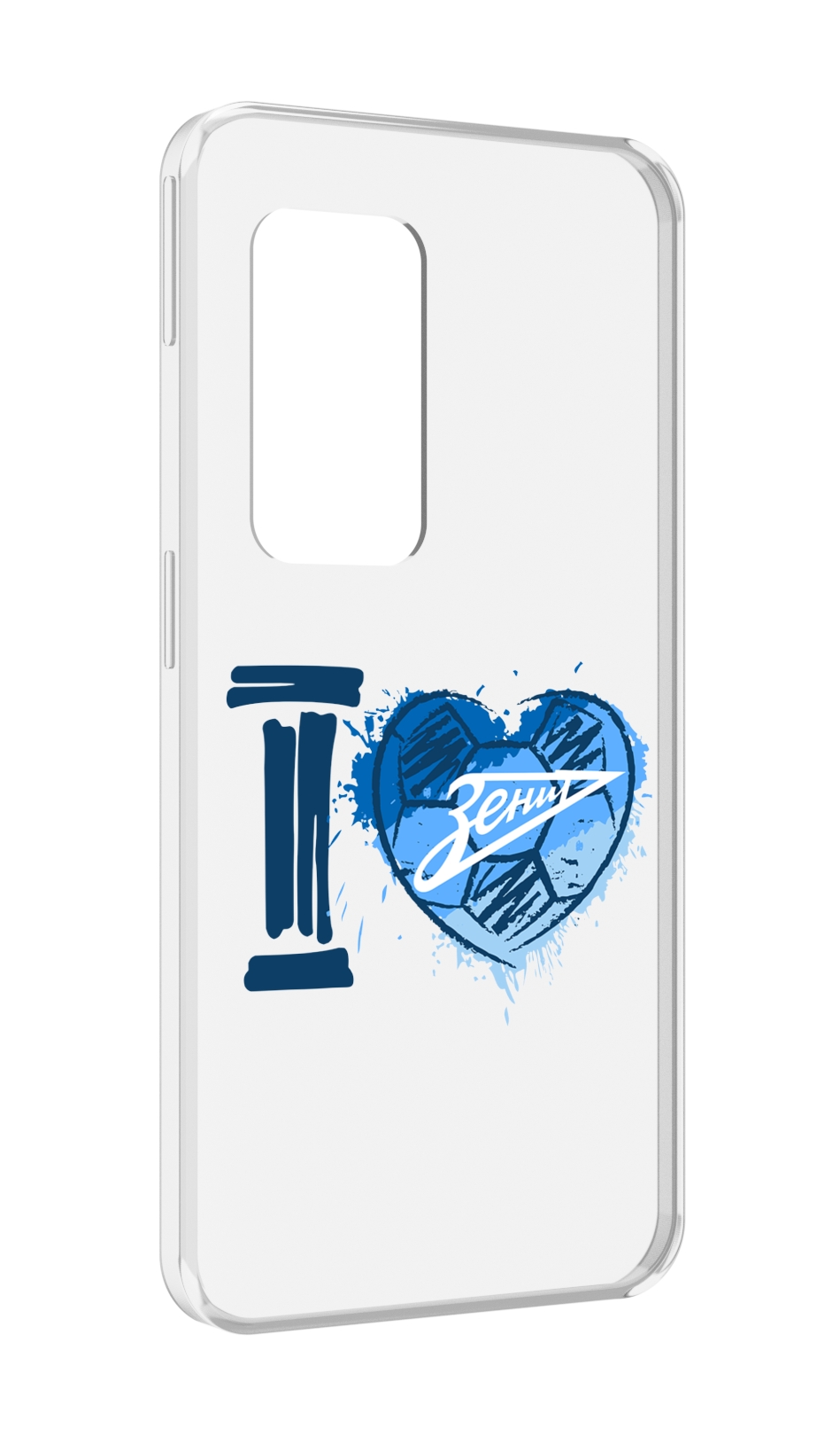 

Чехол MyPads ФК я люблю зенит для UleFone Power Armor X11 Pro, Прозрачный, Tocco