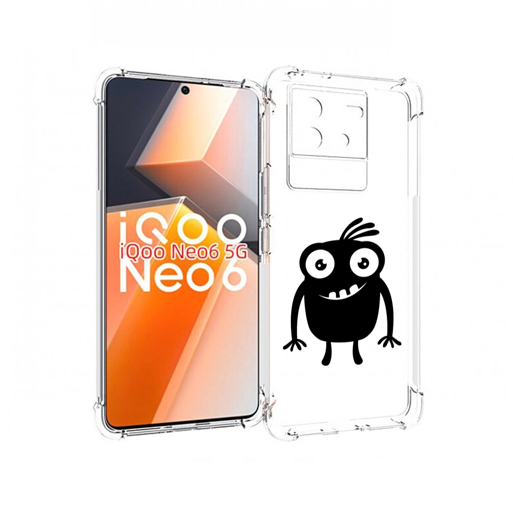 

Чехол MyPads Масяня для Vivo iQoo Neo 6 5G, Прозрачный, Tocco