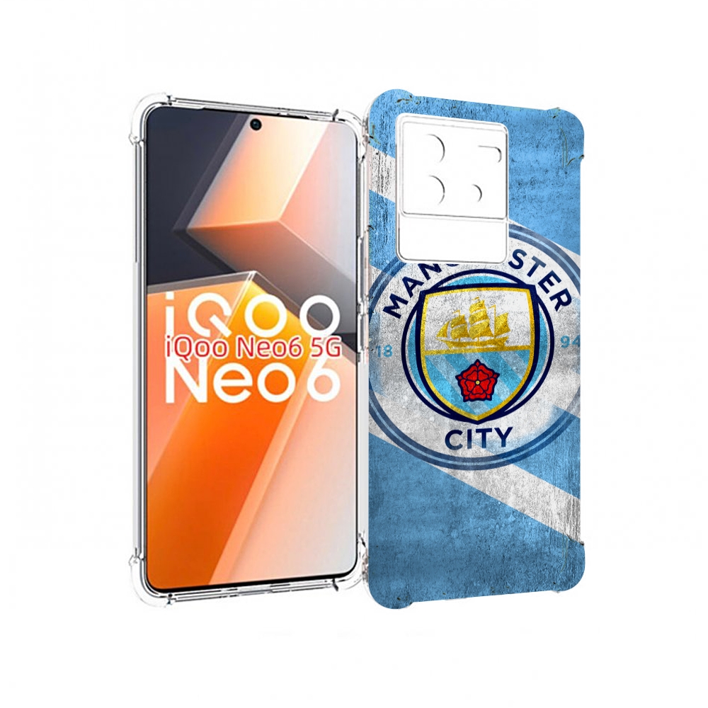 

Чехол MyPads Манчестер-сити мужской для Vivo iQoo Neo 6 5G, Прозрачный, Tocco