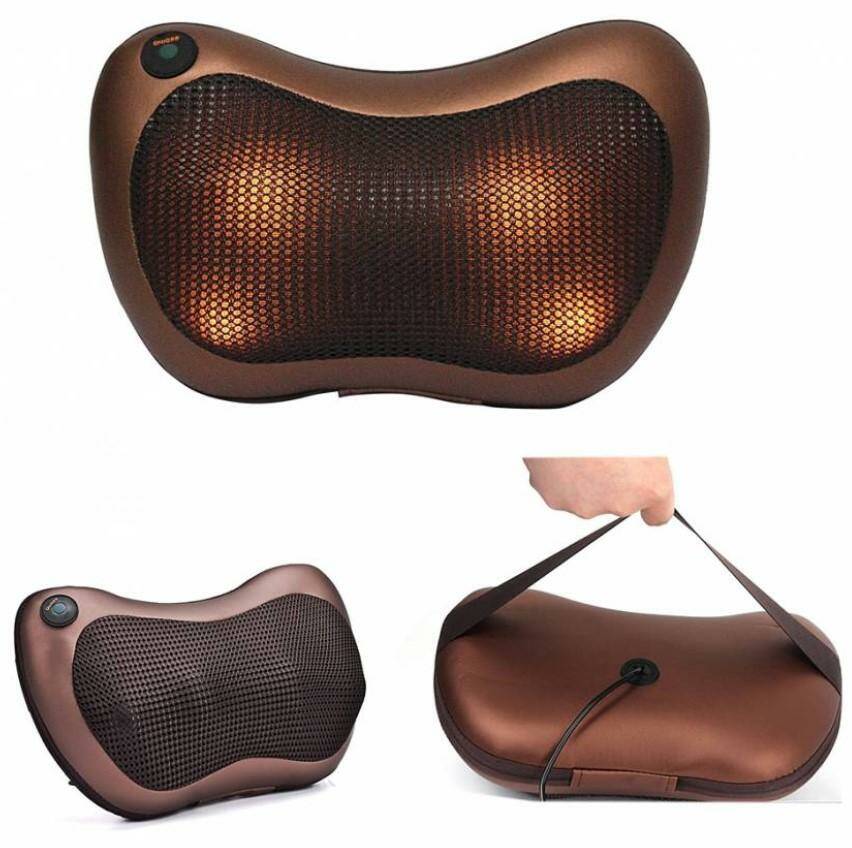 

Массажная подушка с ИК-подогревом для шеи и спины Massage Pillow, 8 роликов (8028), Massage Pillow
