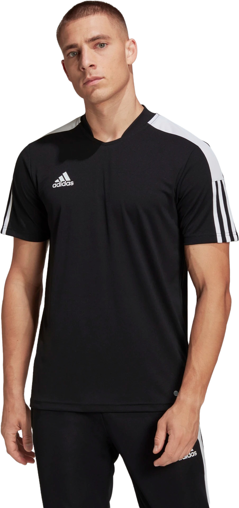 

Футболка мужская Adidas H60006 черная XL, H60006