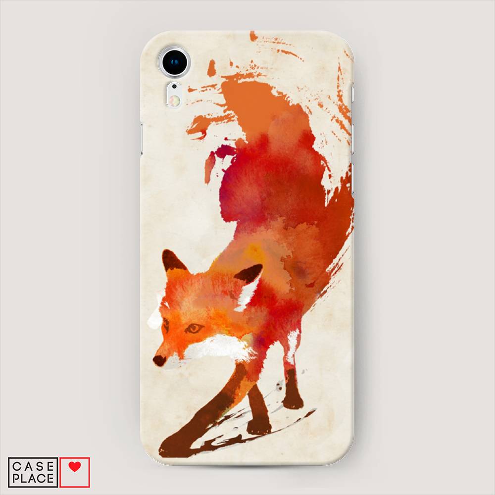 

Пластиковый чехол "Лиса" на Apple iPhone XR (10R), 12020-7