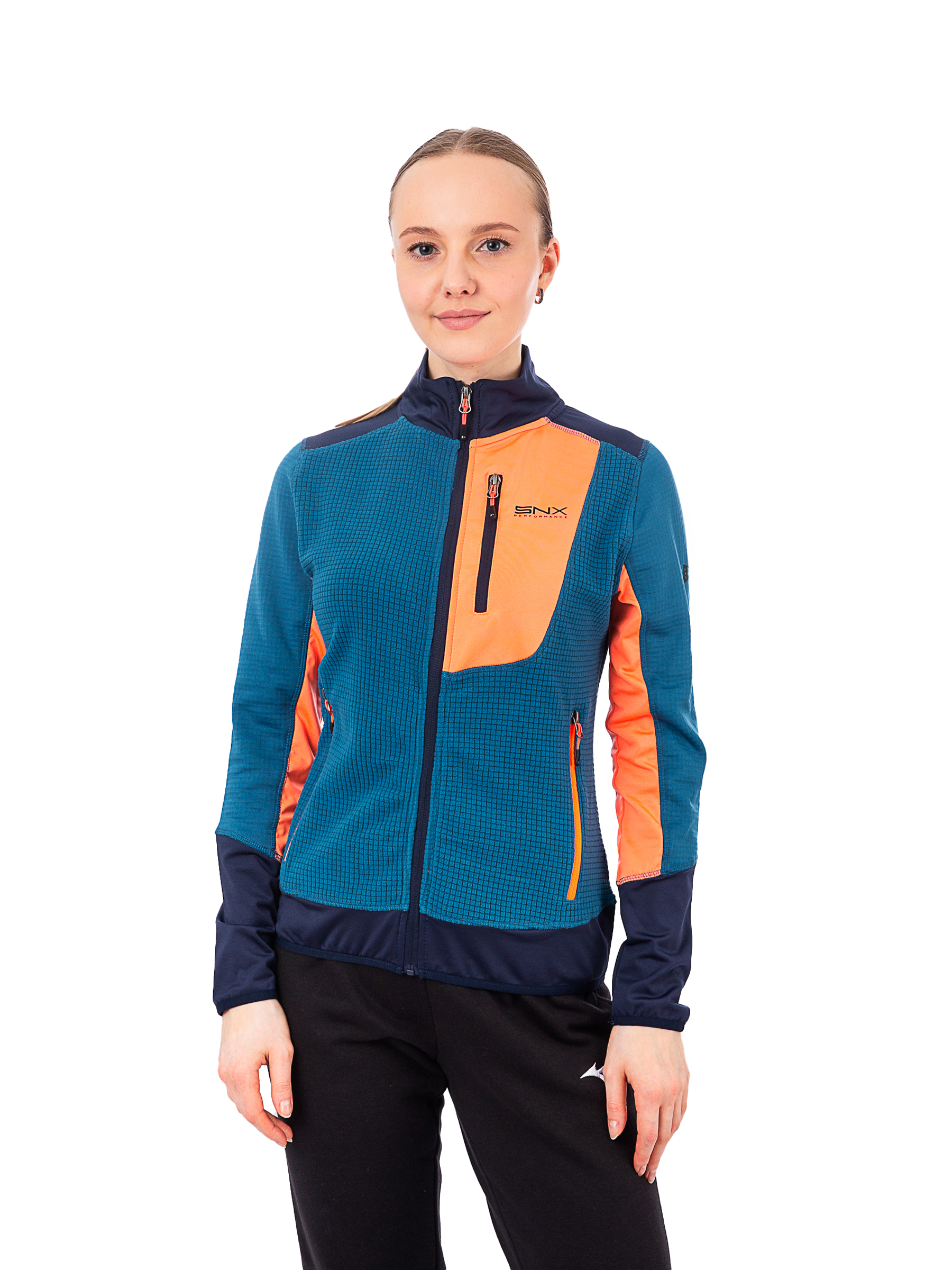 Олимпийка женская Scuola Nautica Italiana 139918 синяя XL 9966₽