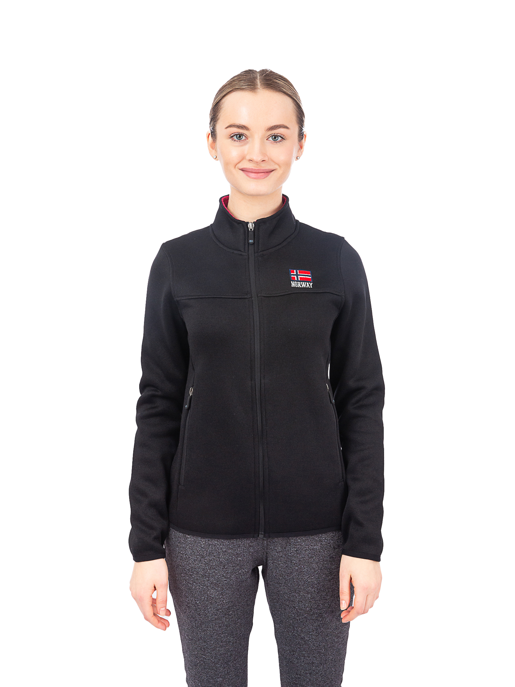 

Толстовка женская Scuola Nautica Italiana 139803 черная L, Черный, 139803