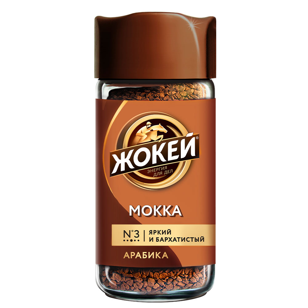 Кофе растворимый Жокей Мокка 95 г