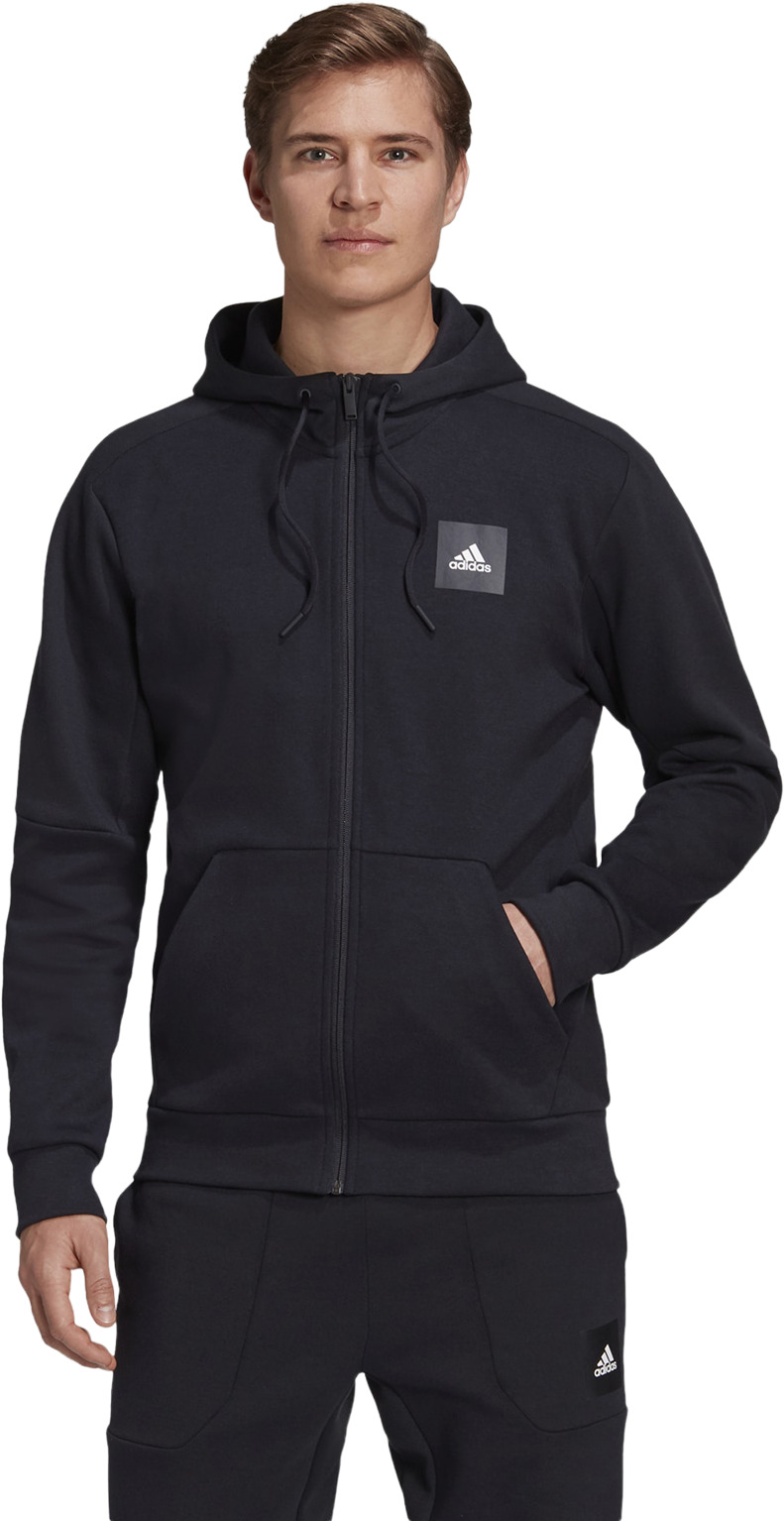 

Толстовка мужская Adidas FR7158 черная 2XLT, FR7158
