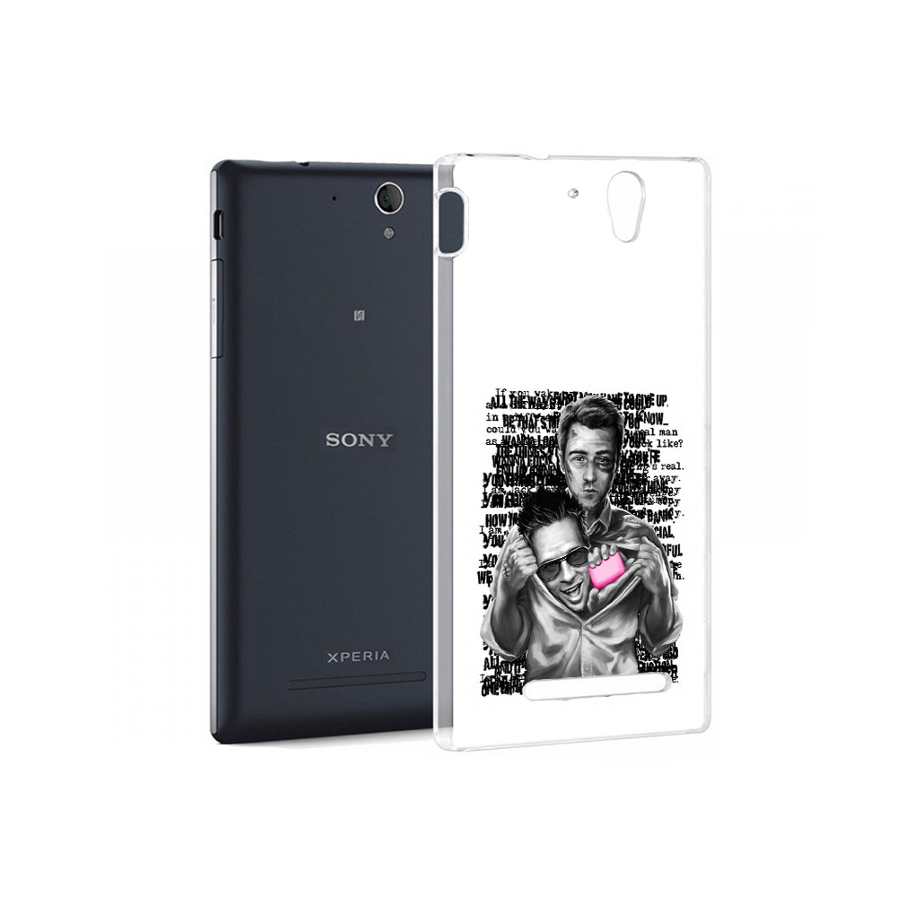 

Чехол MyPads Tocco для Sony Xperia C5 Ultra бойцовский клуб (PT16261.253.242), Прозрачный, Tocco