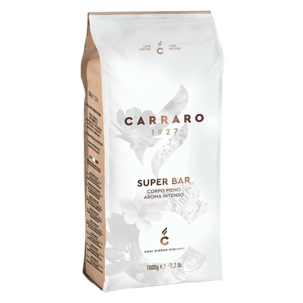 

Кофе в зернах Carraro Super Bar 1 кг
