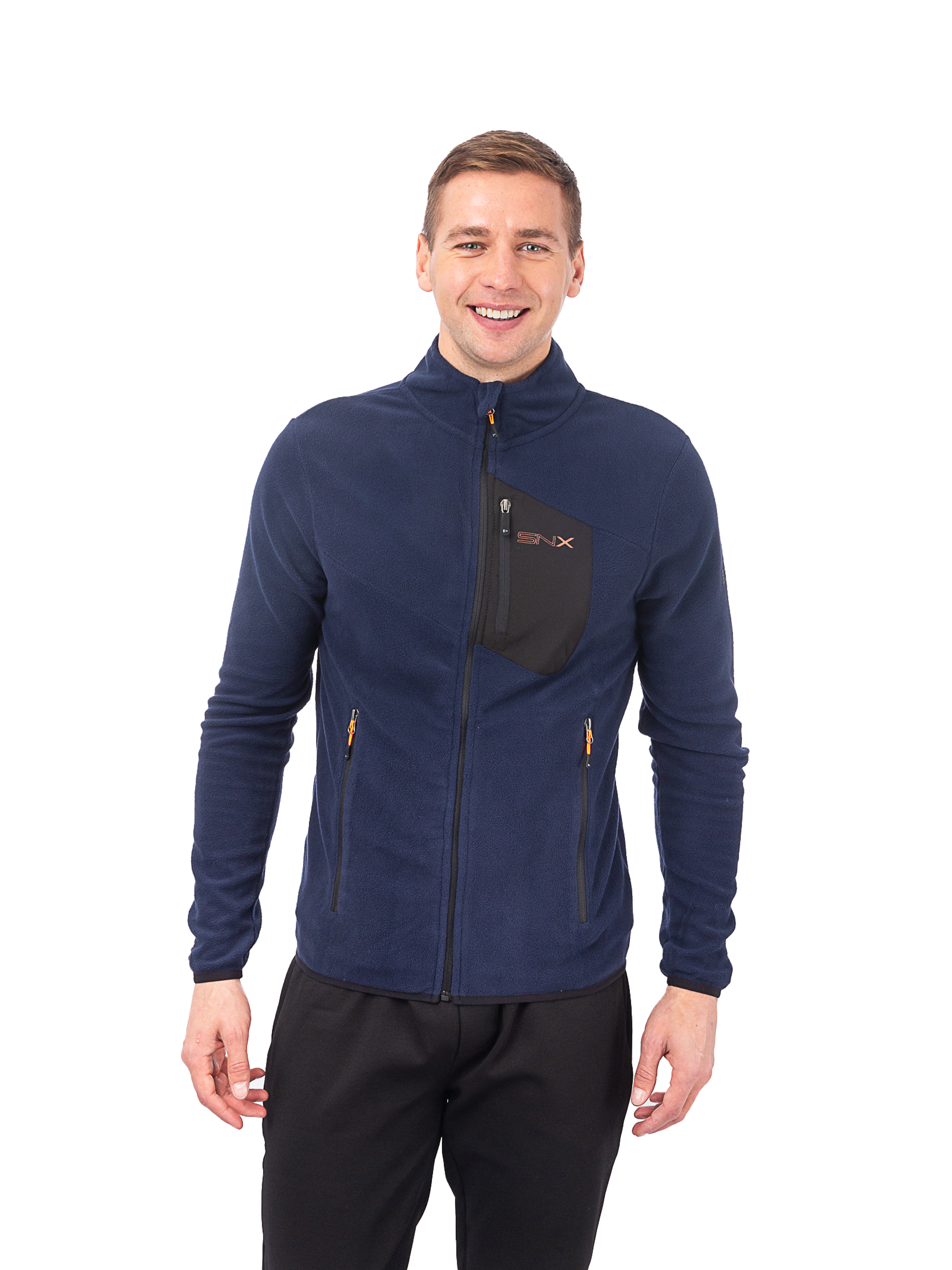 

Толстовка мужская Scuola Nautica Italiana 139521 синяя 2XL, Синий, 139521