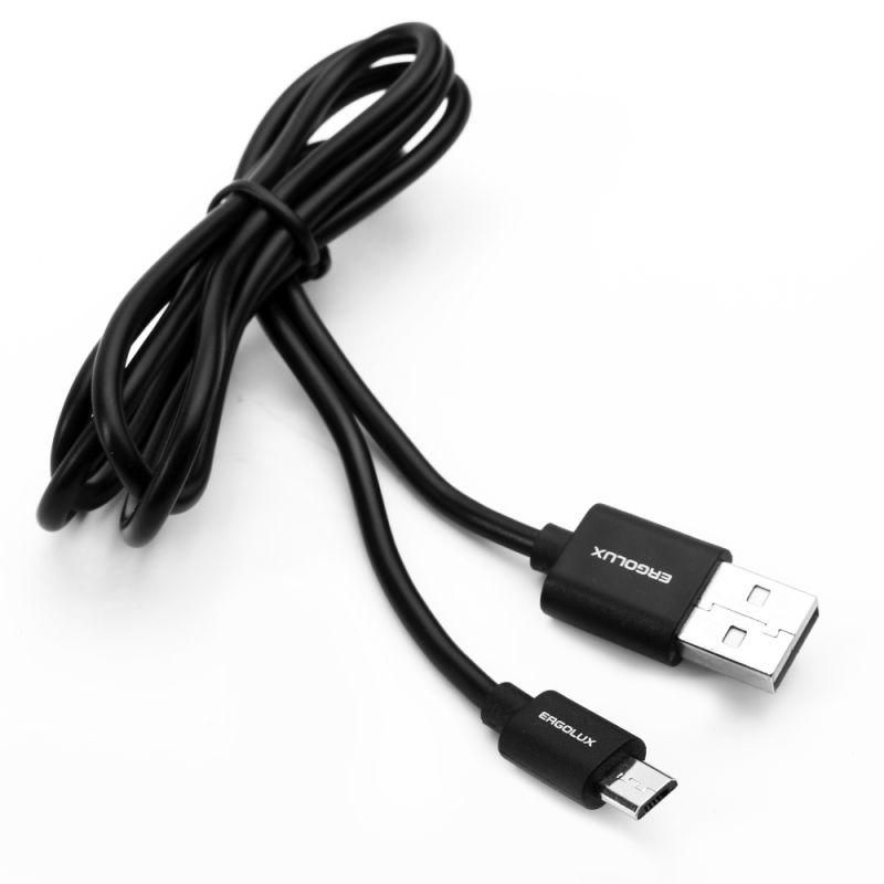 Кабель USB ELX-CDC01P-C02 ПРОМО USB Micro USB 2А 1м зарядка+передача данных пакет черн. ER