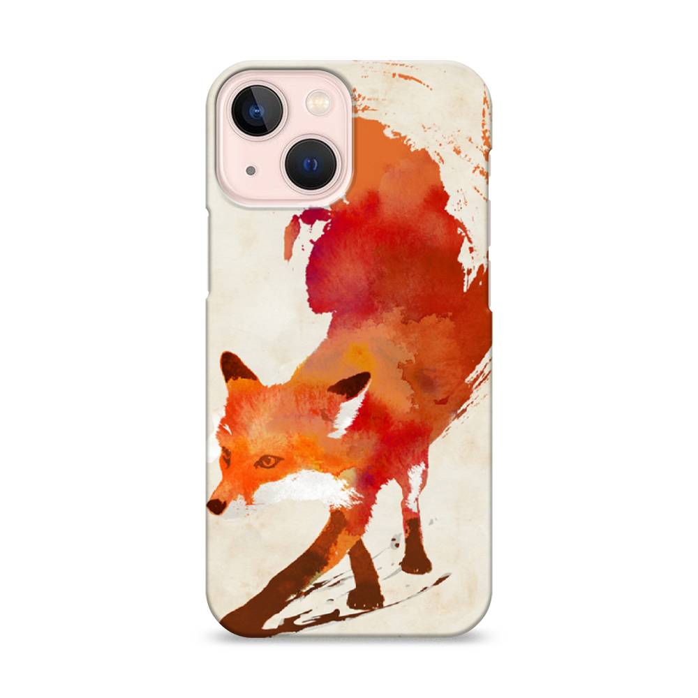 

Пластиковый чехол "Лиса" на Apple iPhone 13 mini, 14120-7