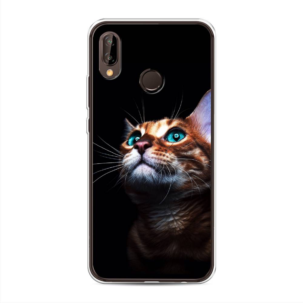 

Чехол Awog на Huawei Nova 3 "Мечтательный кот", Коричневый, 66150-1