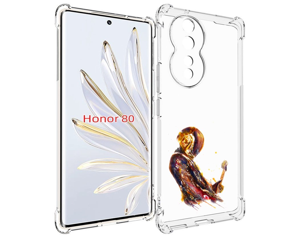 

Чехол MyPads космо-музыкант для Honor 80, Прозрачный, Tocco