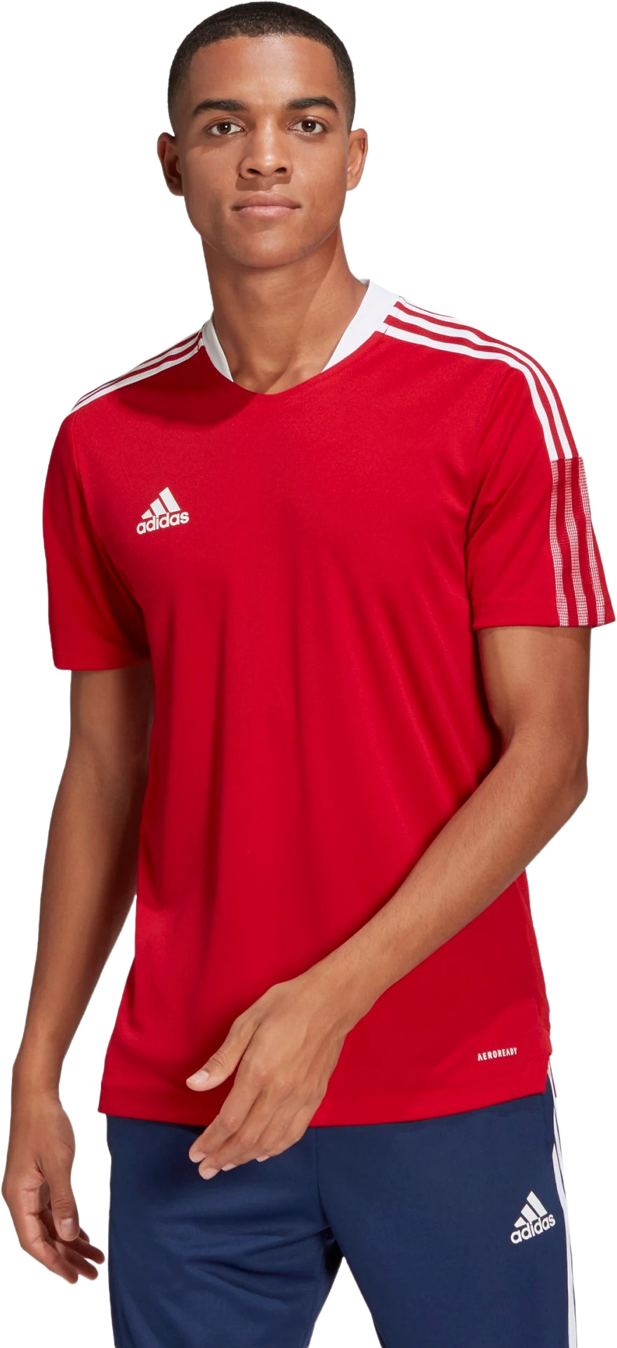 

Футболка мужская Adidas GM7588 красная 2XL, GM7588