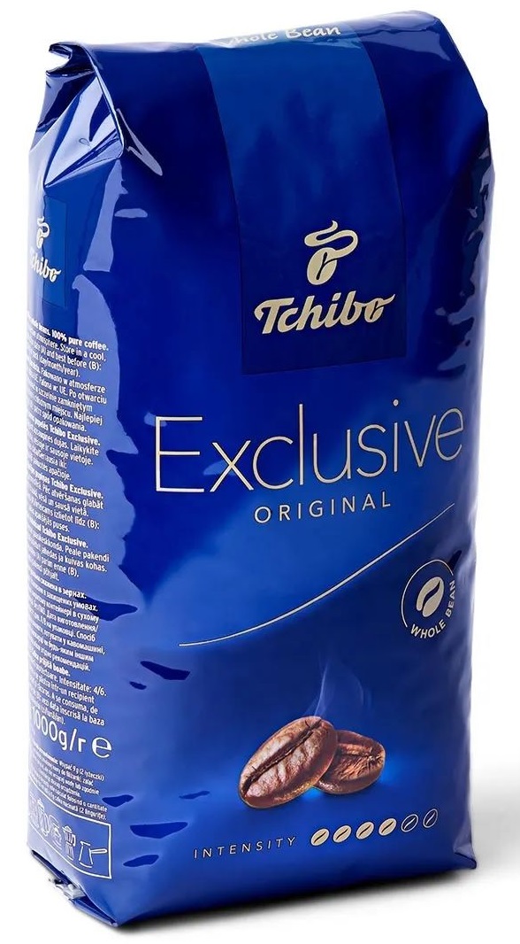 Кофе в зернах Tchibo Exclusive, 1 кг