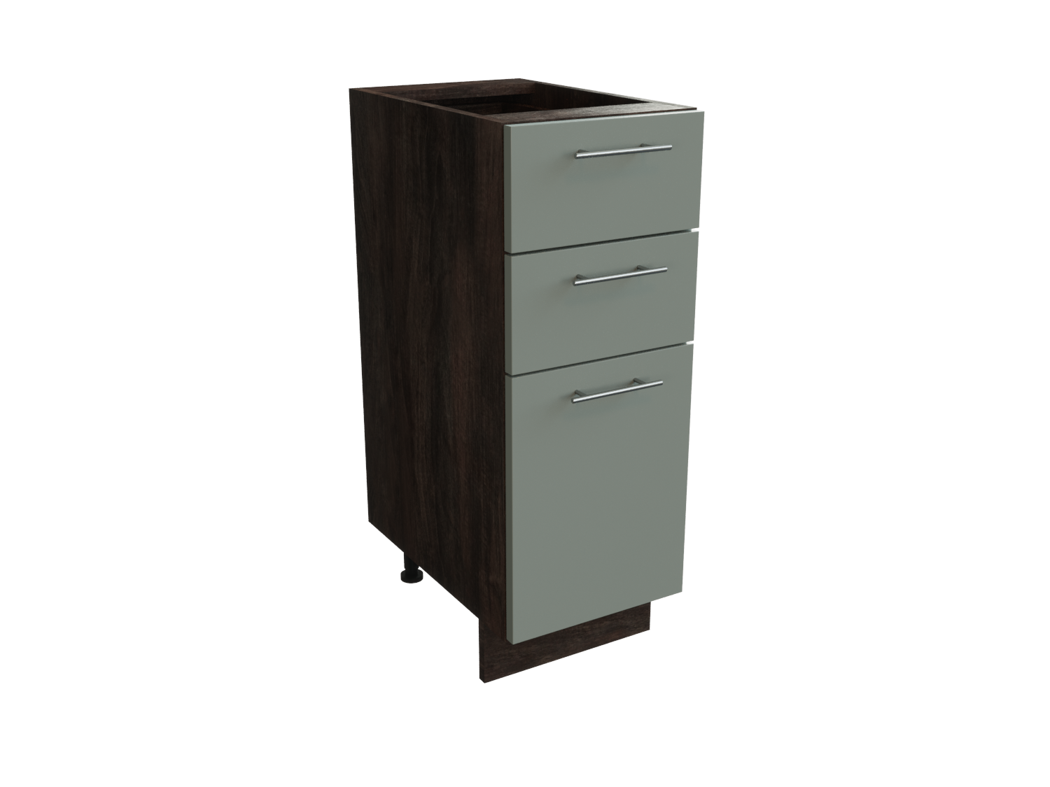 

Шкаф напольный с 3-мя ящиками SURA Валерия Лагуна софт 30x47,8x81,6 арт.ММК-00001078, Голубой