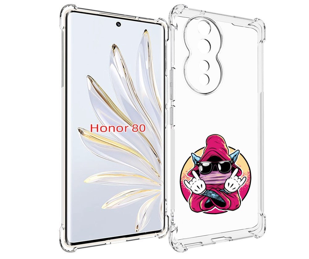 

Чехол MyPads йоу для Honor 80, Прозрачный, Tocco