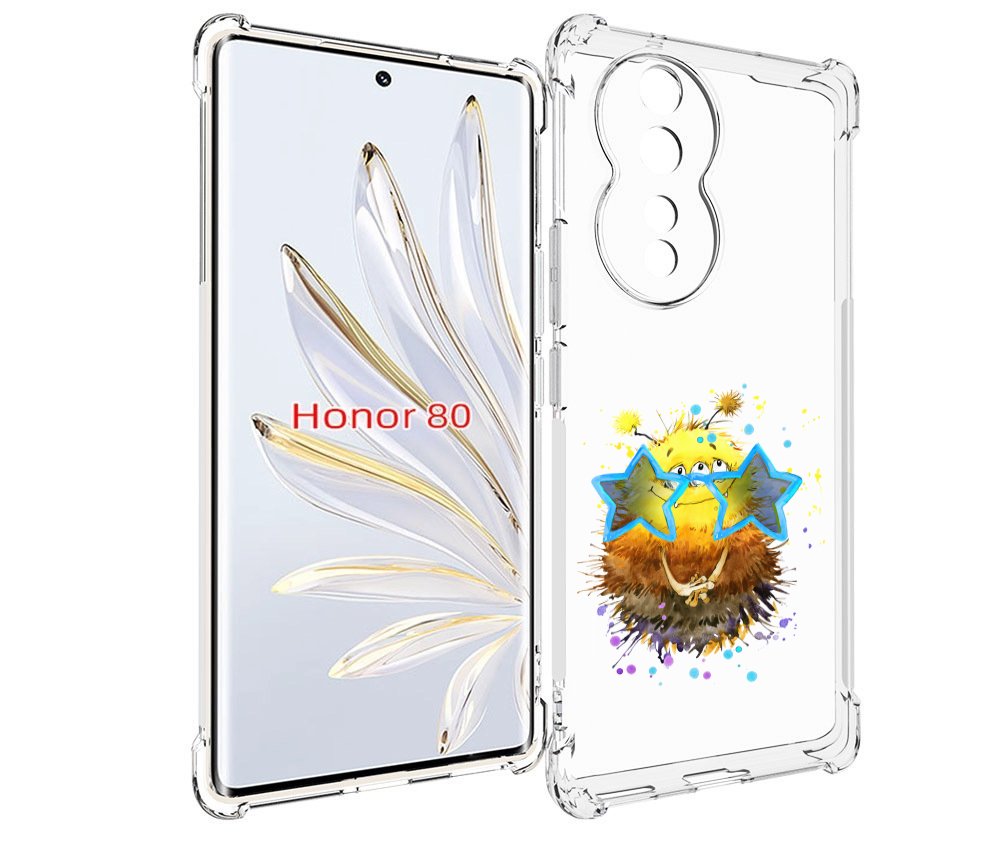 

Чехол MyPads Буня для Honor 80, Прозрачный, Tocco