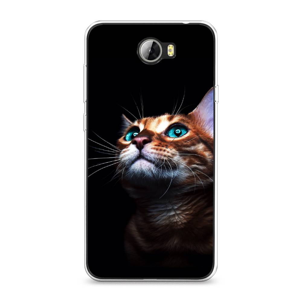 

Чехол Awog на Honor 5A "Мечтательный кот", Коричневый, 60350-1