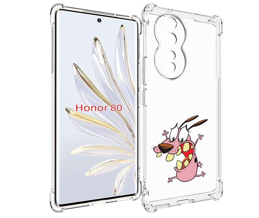 

Чехол MyPads зубастый бобик для Honor 80, Прозрачный, Tocco