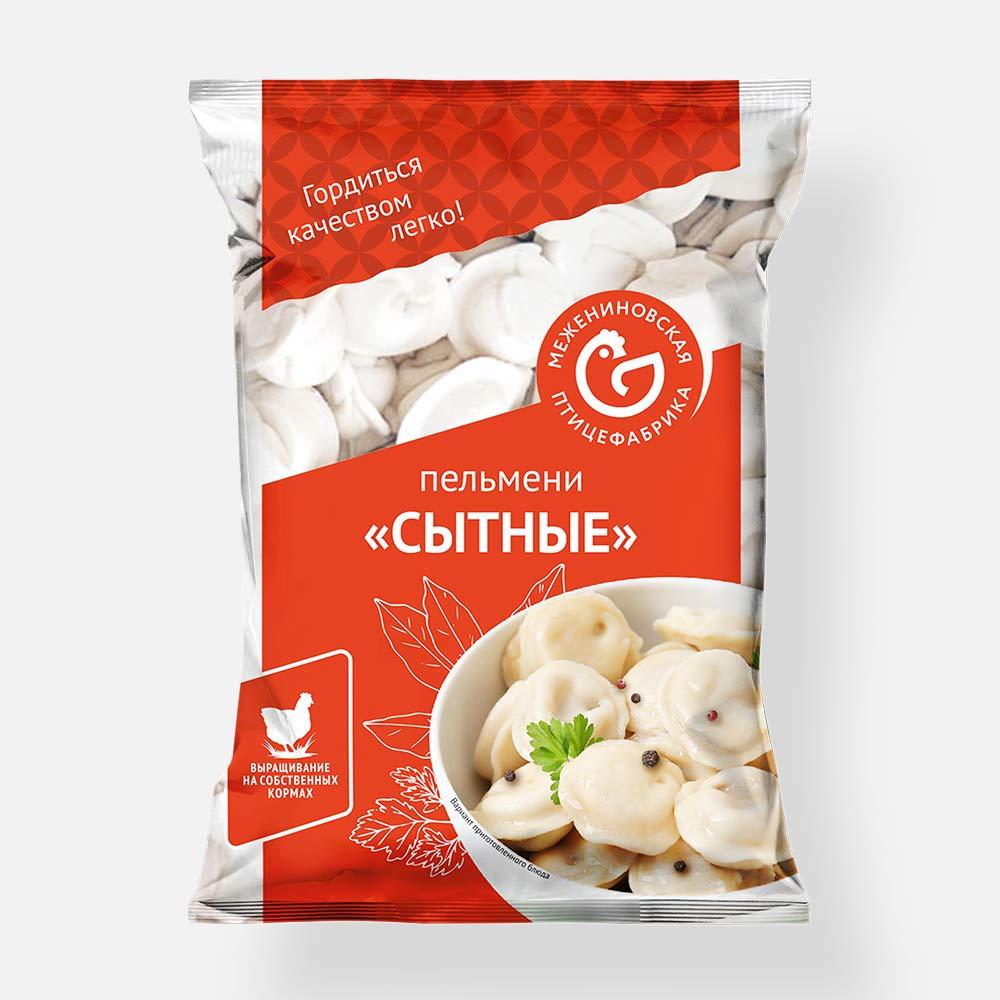 

Пельмени Межениновская птицефабрика Сытные из мяса цыплят-бройлеров, 900 г