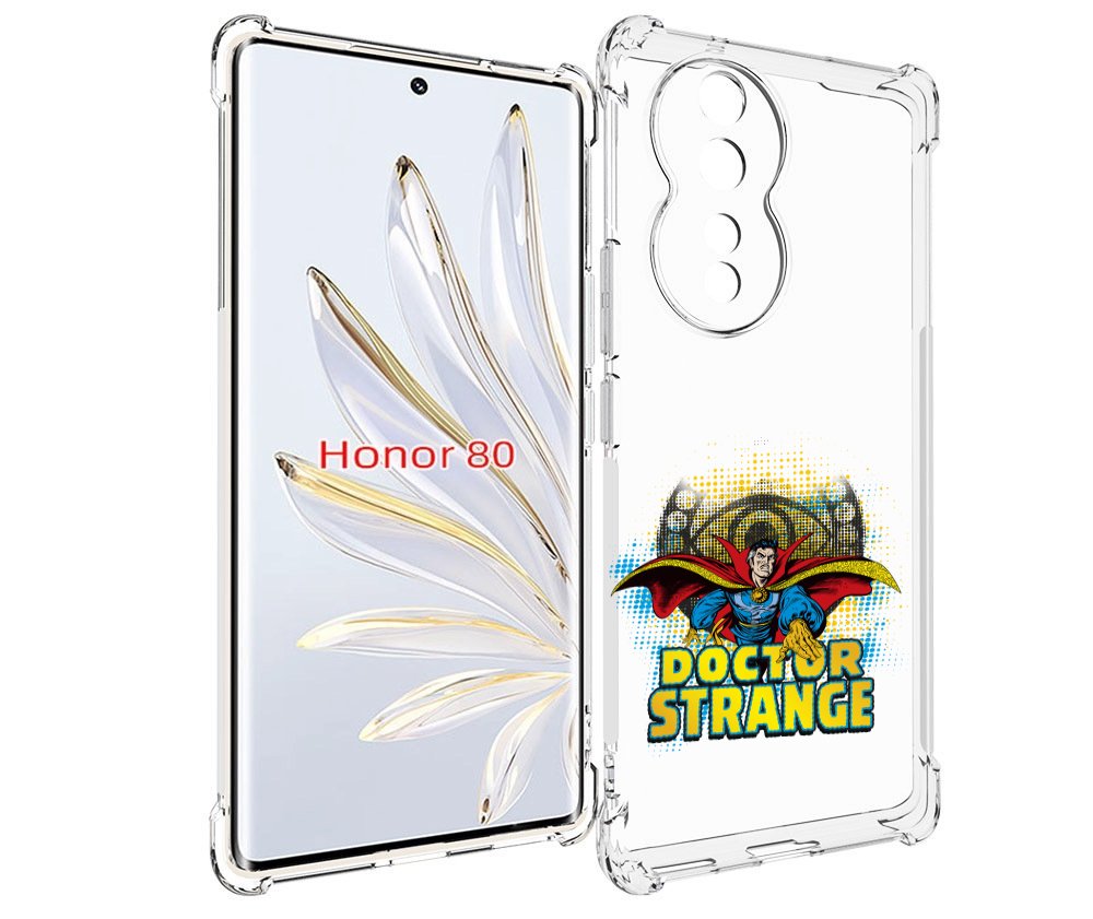 

Чехол MyPads доктор стренж рисунок для Honor 80, Прозрачный, Tocco