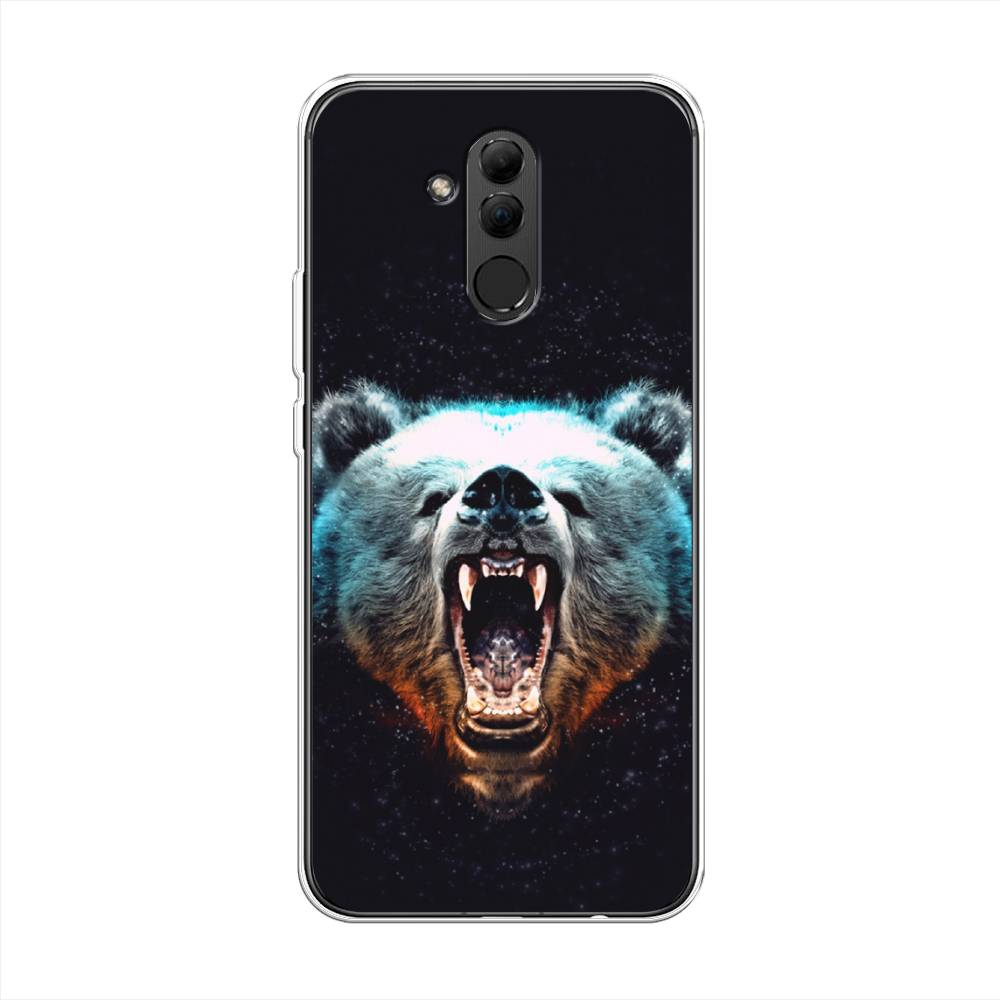 

Чехол Awog на Huawei Mate 20 Lite "Медведь", Коричневый;голубой;черный, 66650-2