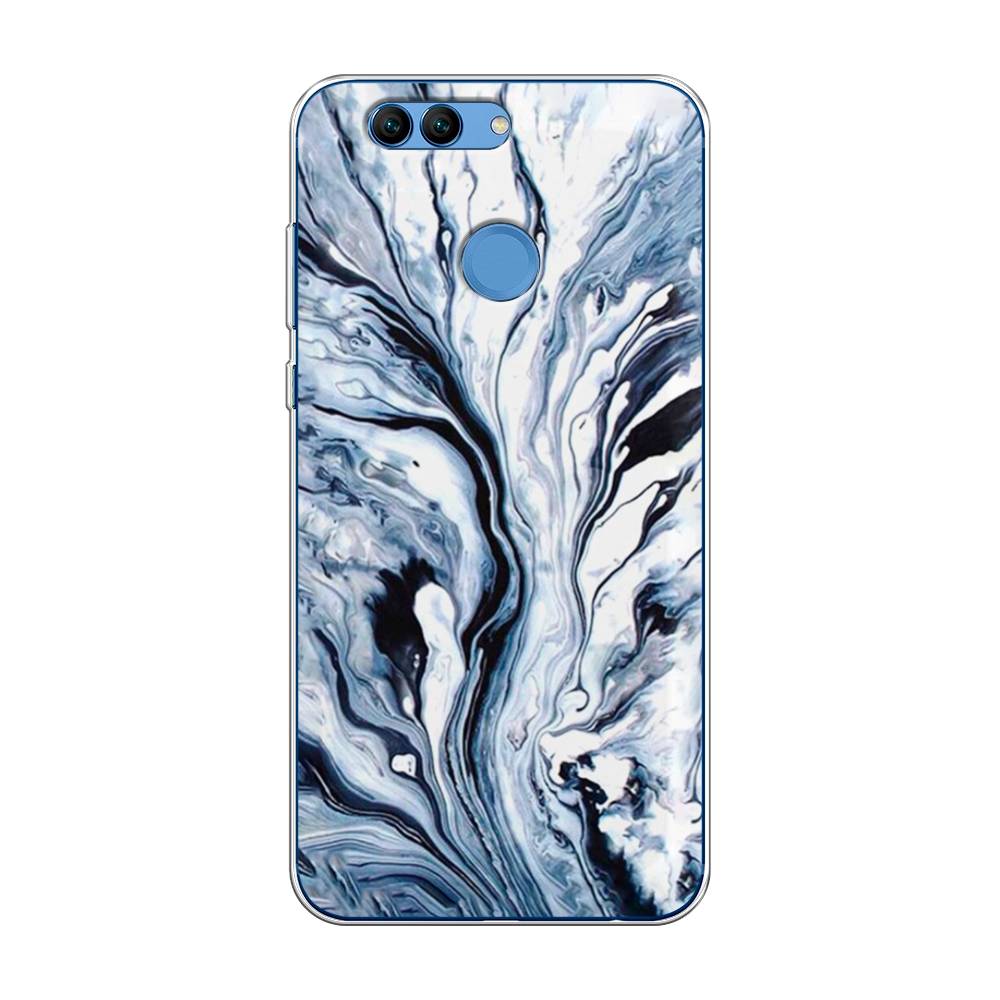 

Чехол Awog на Huawei Nova 2 "Голубой минерал мрамор", Разноцветный, 62950-3