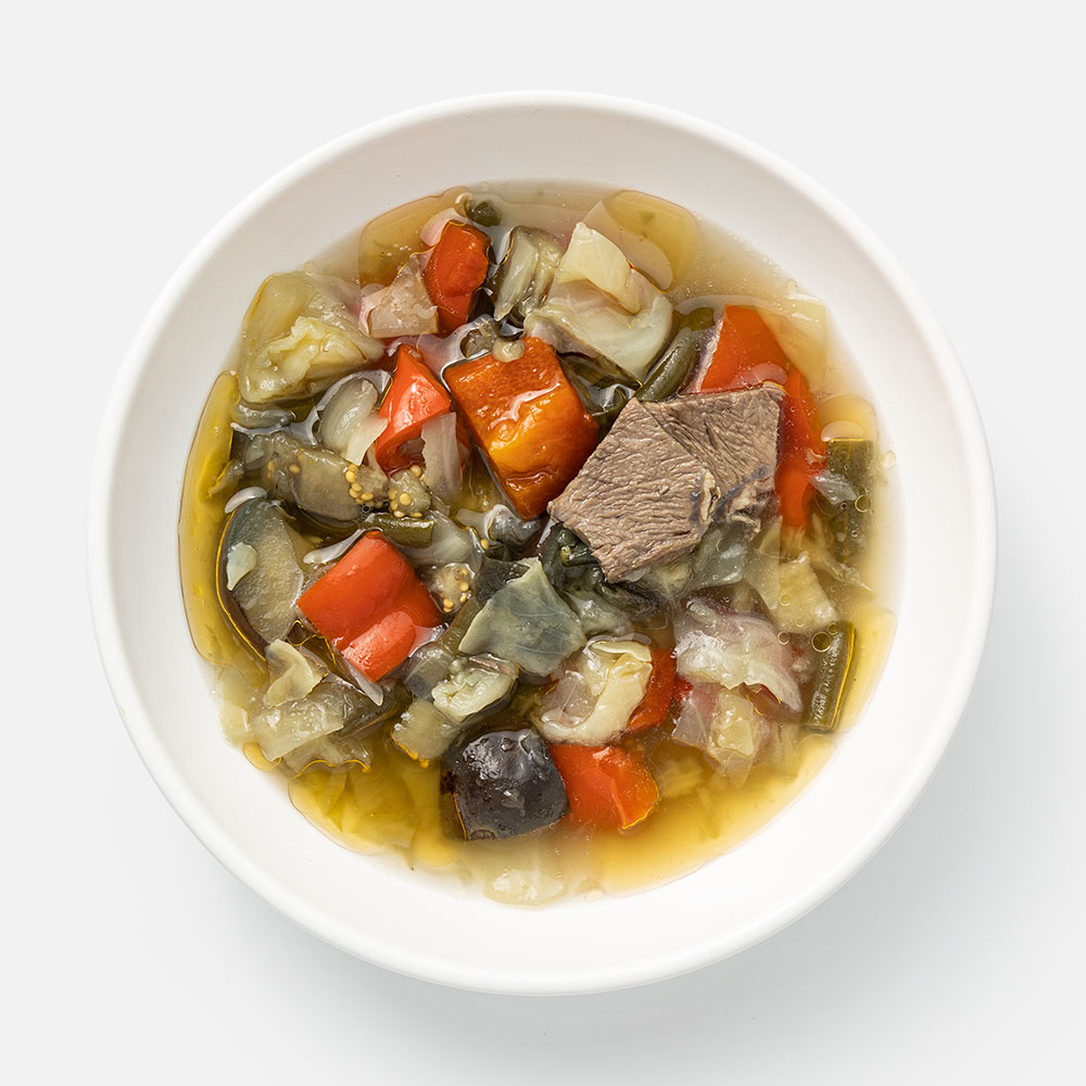 

Рагу Бахетле овощное, с мясом, 300 г