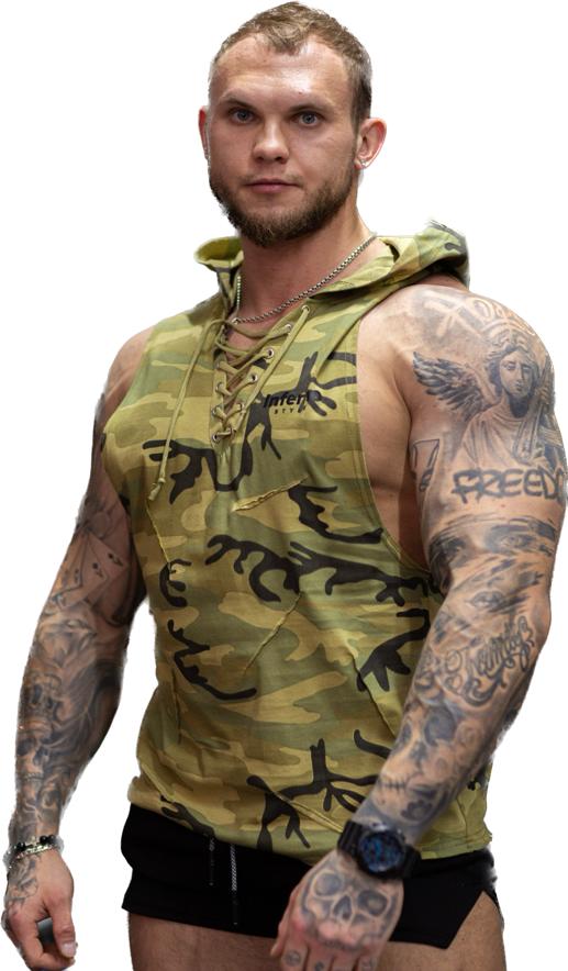 

Майка мужская INFERNO style М-014-000 хаки 4XL, М-014-000