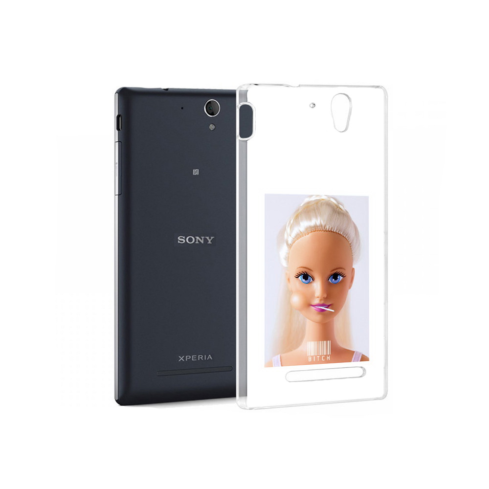 

Чехол MyPads Tocco для Sony Xperia C5 Ultra барби (PT16261.253.226), Прозрачный, Tocco